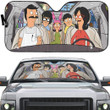 3D Bob S Burgers Family Custom Car Auto Sunshade