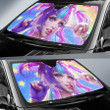 Anime Girl Strawberry Rainbow Colorful Hd Car Sunshade Best Car Accessories