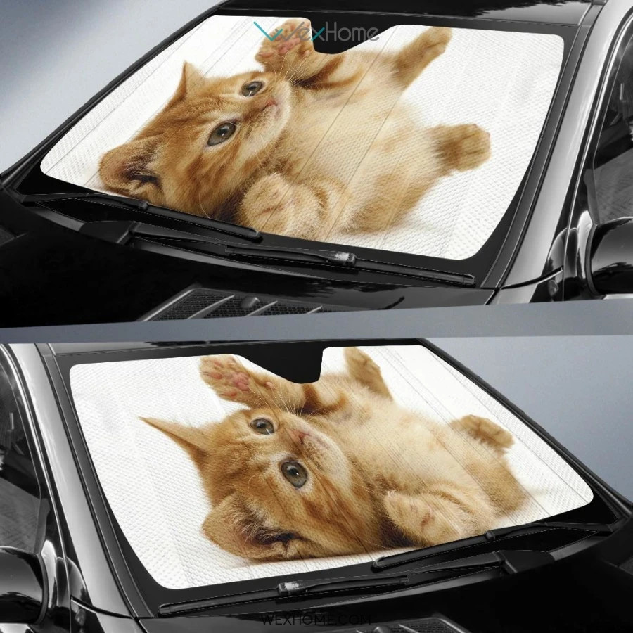 Cute Cat Auto Sunshades