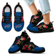 Vintage Floral Buffalo Bills Sneakers Running Shoes For Men, Women Shoes7125