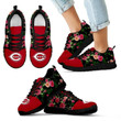 Vintage Floral Cincinnati Reds Sneakers Running Shoes For Men, Women Shoes8233