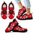 Flowers Pattern Carolina Hurricanes Sneakers Running Shoes For Men, Women Shoes6804