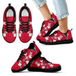Flowers Pattern Atlanta Falcons Sneakers Running Shoes For Men, Women Shoes7065