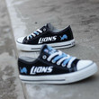 Detroit Lions Low Top, Lions Running Shoes, Tennis Shoes Shoes15139