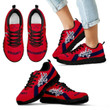 Washington Capitals Sneakers Line Logo Running Shoes For Men, Women Shoes11927