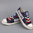 New York Giants Low Top, Giants Running Shoes, Tennis Shoes Shoes15114