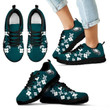 Flowers Pattern Philadelphia Eagles Sneakers Running Shoes For Men, Women Shoes7428