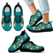 Flowers Pattern Miami Dolphins Sneakers Running Shoes For Men, Women Shoes7642