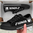 Sonor Low Top Logo Shoes For Women, Shoes For Men Custom Shoes Shoes20932