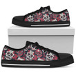 Skull Low Top Running Shoes For Men, Women Shoes10615