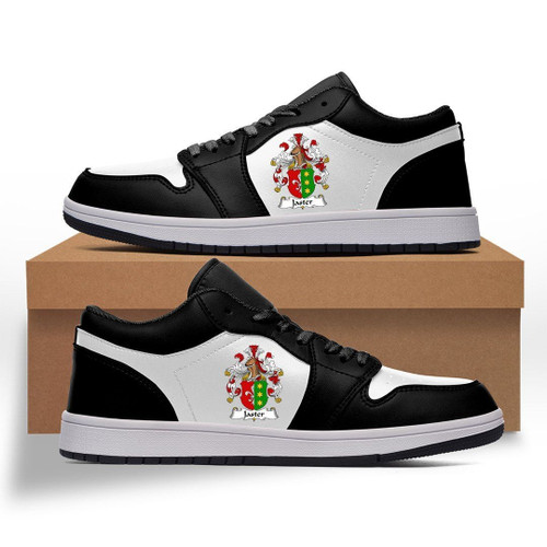 Jaster Germany Low Top Sneakers - German Family Crest A7