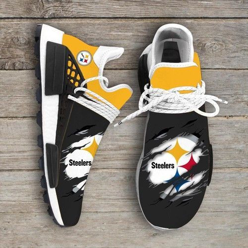 Pittsburgh Steelers NFL NMD Human Race Sneakers Shoes