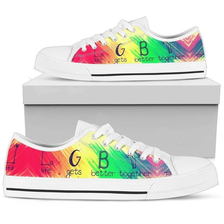 Lgbt Low Top Running Shoes For Men, Women Shoes10642