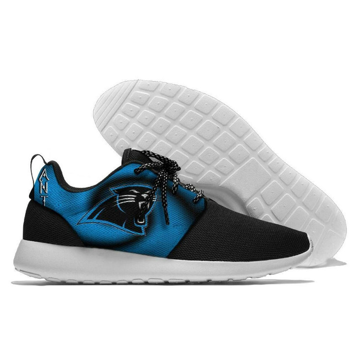 Mens And Womens Carolina Panthers Lightweight Sneakers, Panthers Running Shoes Shoes16738