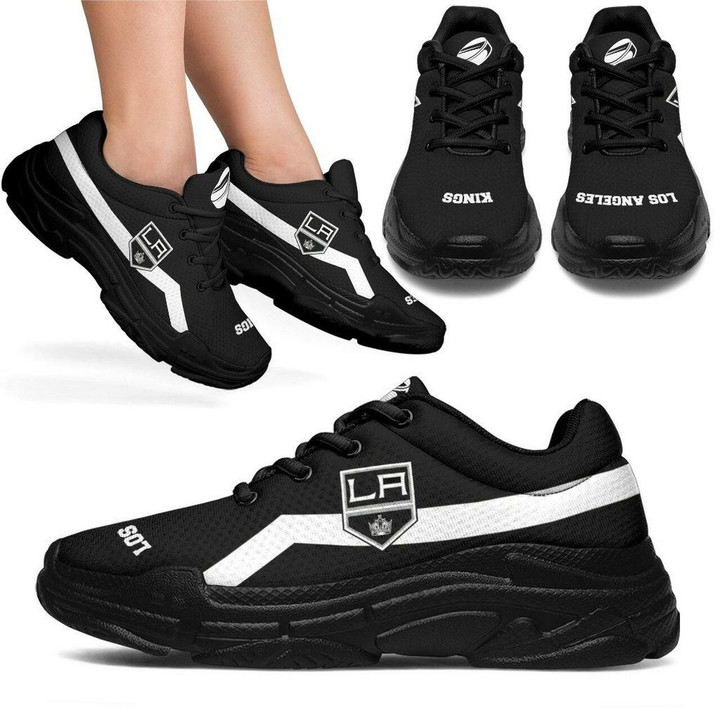 Los Angeles Kings Sneakers With Line Shoes Edition Chunky Sneaker Running Shoes For Men, Women Shoes15767