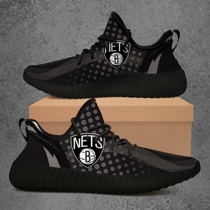Brooklyn Nets Nba Basketball Sneakers Custom Shoes, Running Shoes For Men, Women Shoes23973