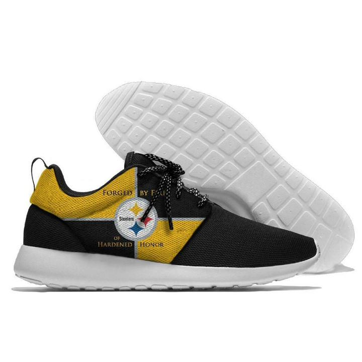 Mens And Womens Pittsburgh Steelers Lightweight Sneakers, Steelers Running Shoes Shoes16517