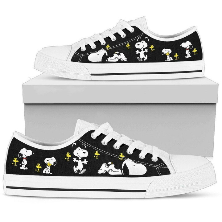 Snoopy Friendship Low Top Running Shoes For Men, Women Shoes10629