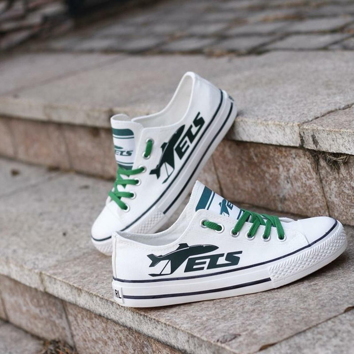 New York Jets Low Top, Jets Running Shoes, Tennis Shoes Shoes15109