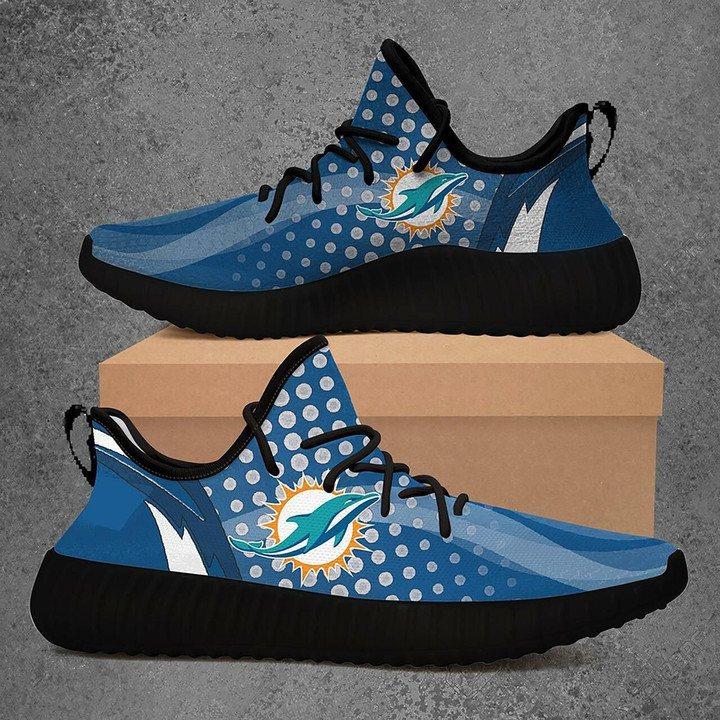 Miami Dolphins Nfl Football Sneakers Custom Shoes, Running Shoes For Men, Women Shoes24028