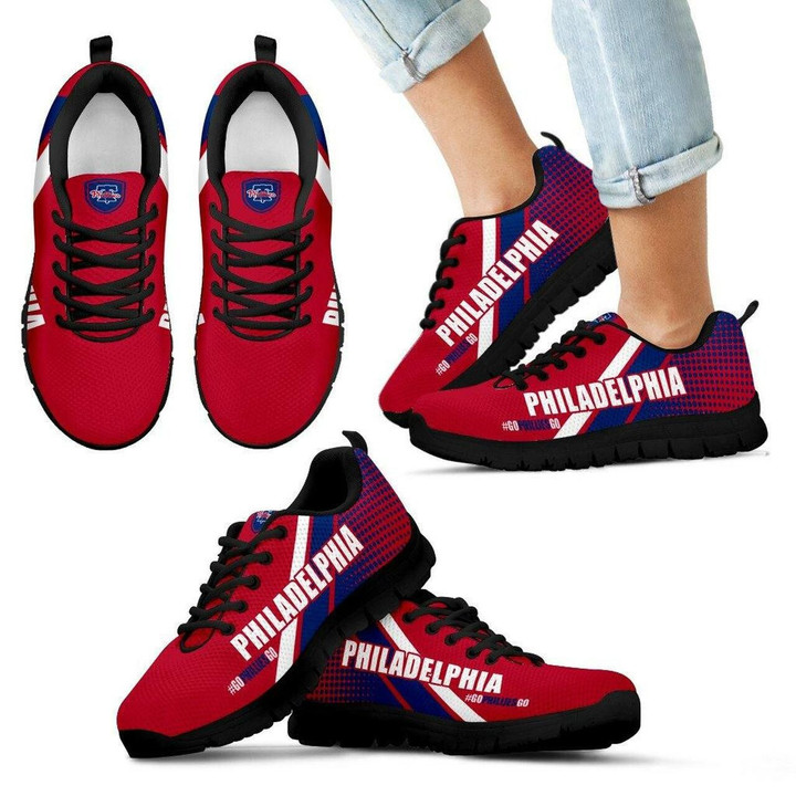 Go Philadelphia Phillies Sneakers Sneaker Running Shoes For Men, Women Shoes14816