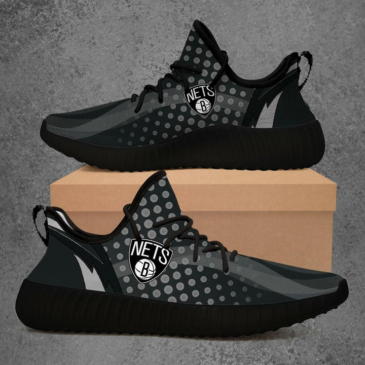 Brooklyn Nets Nba Basketball Sneakers Custom Shoes, Running Shoes For Men, Women Shoes22683