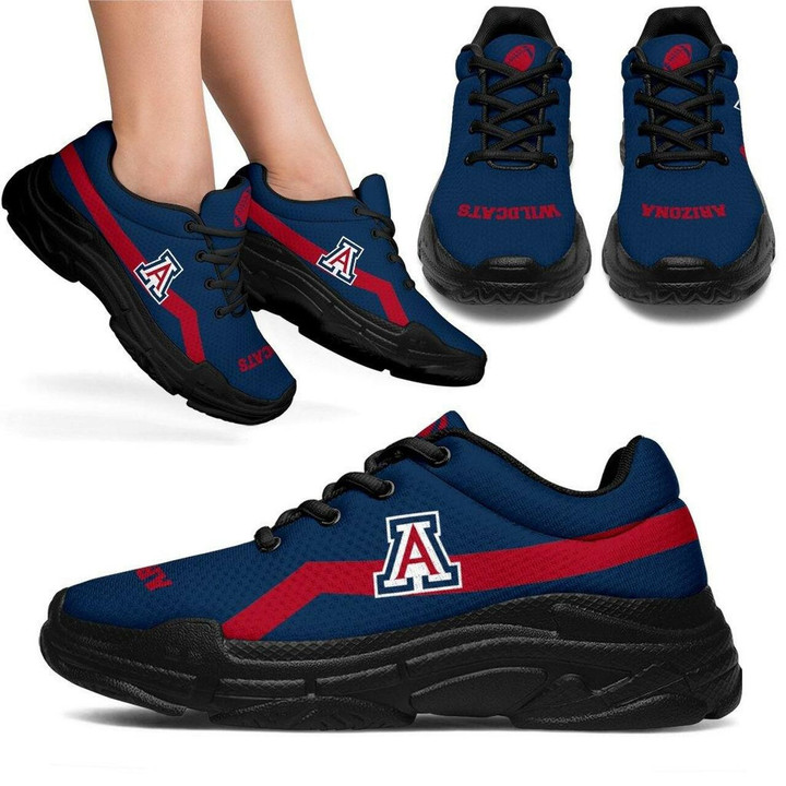 Arizona Wildcats Sneakers With Line Shoes Edition Chunky Sneaker Running Shoes For Men, Women Shoes15747