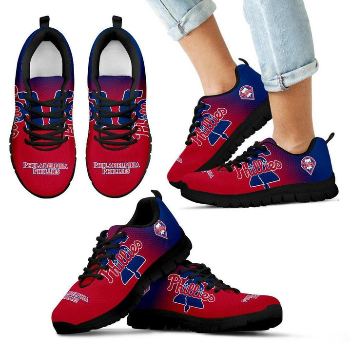 Philadelphia Phillies Sneakers Special Unofficial Running Shoes For Men, Women Shoes14327