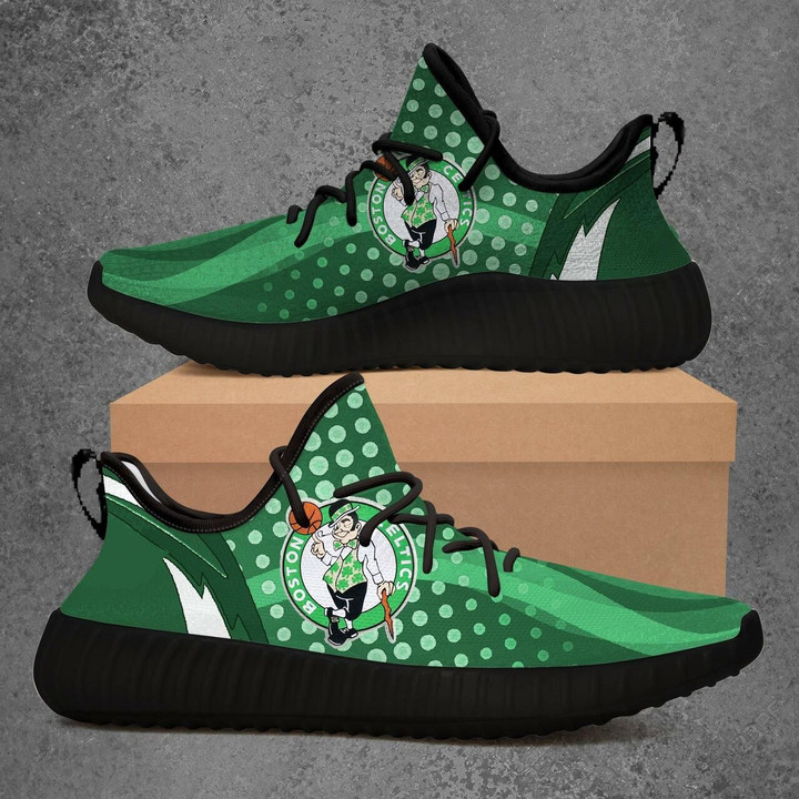 Boston Celtics Nba Basketball Sneakers Custom Shoes, Running Shoes For Men, Women Shoes23972