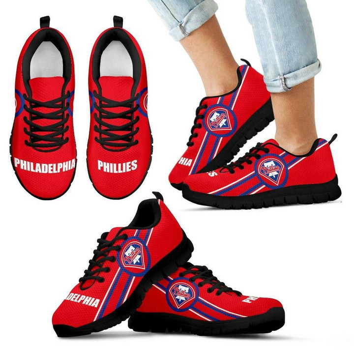 Philadelphia Phillies Sneakers Fall Of Light Running Shoes For Men, Women Shoes12574
