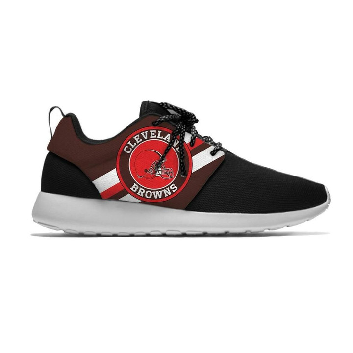 Cleveland Browns Lightweight Sneakers, Cleveland Browns Running Shoes, Nfl Cleveland Browns Shoes Shoes16443