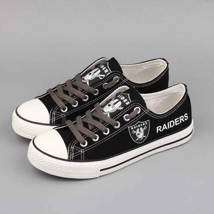 Oakland Raiders Low Top, Raiders Running Shoes, Tennis Shoes Shoes15105
