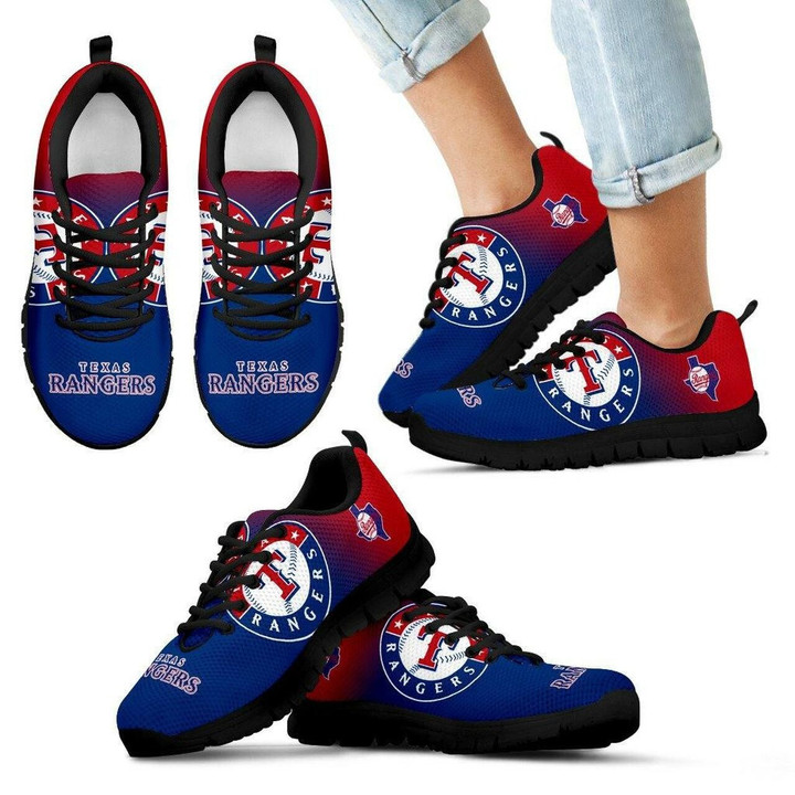 Texas Rangers Sneakers Special Unofficial Running Shoes For Men, Women Shoes14320