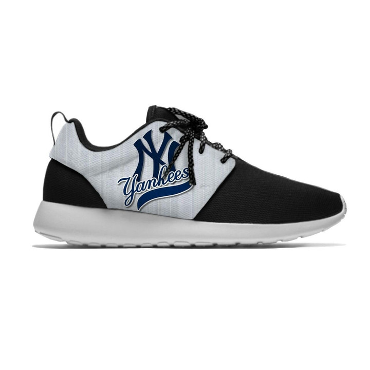 New York Yankees Lightweight Sneakers, Yankees Running Shoes, Mlb New York Yankees Shoes Shoes16417