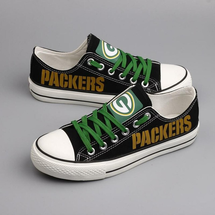 Green Bay Packers Low Top, Packers Running Shoes, Tennis Shoes Shoes15137