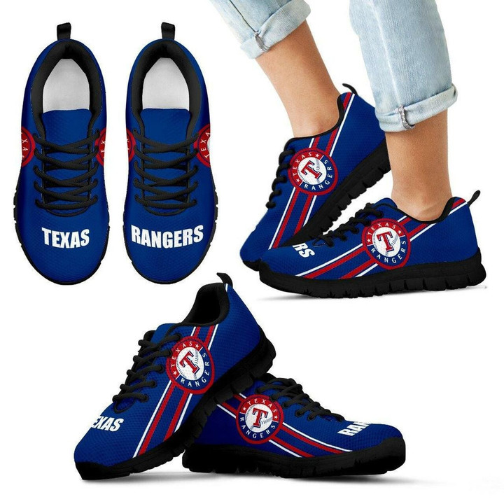 Texas Rangers Sneakers Fall Of Light Running Shoes For Men, Women Shoes12559
