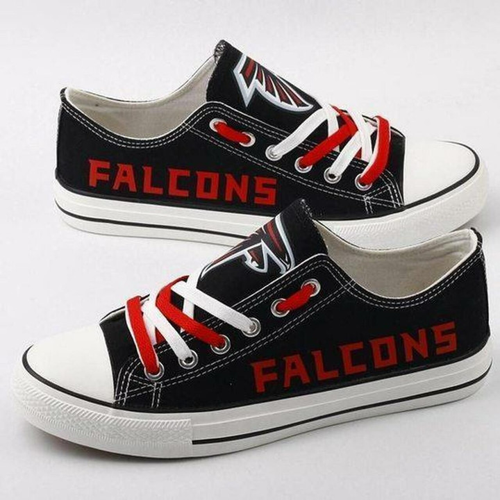 Atlanta Falcons Nfl Football Low Top Logo Shoes For Women, Shoes For Men Custom Shoes Shoes22062
