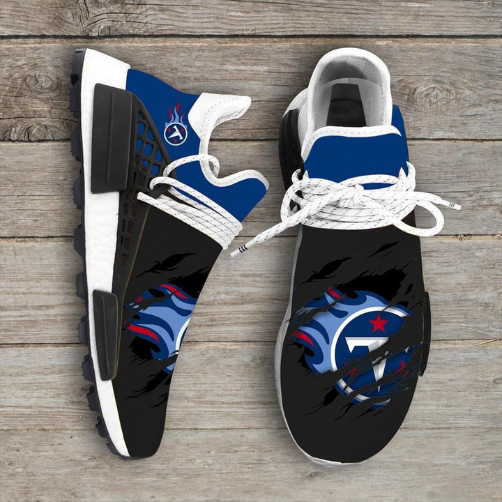 Tennessee Titans Nfl Sport Teams Nmd Human Race Sneakers Sport Shoes Running Shoes