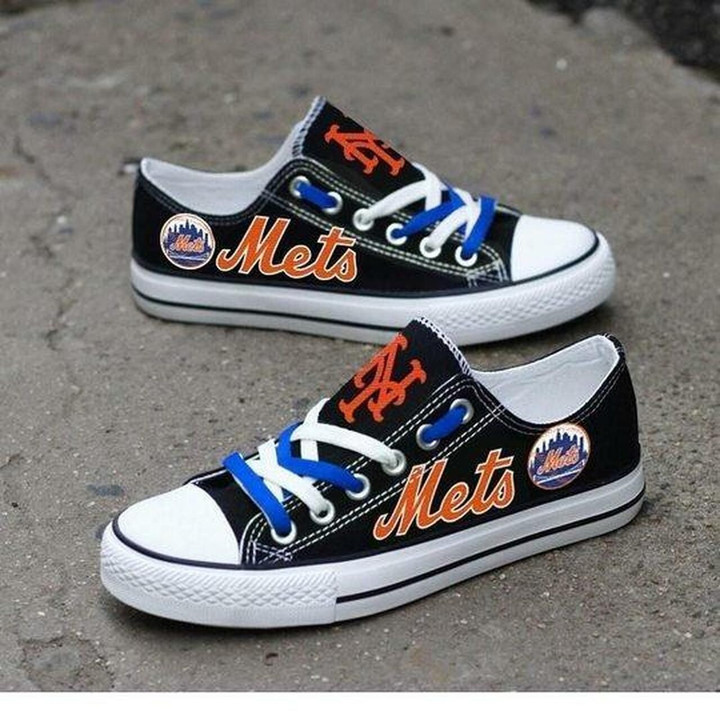 New York Mets Mlb Baseball Low Top Shoes For Women, Shoes For Men Custom Shoes Shoes22204