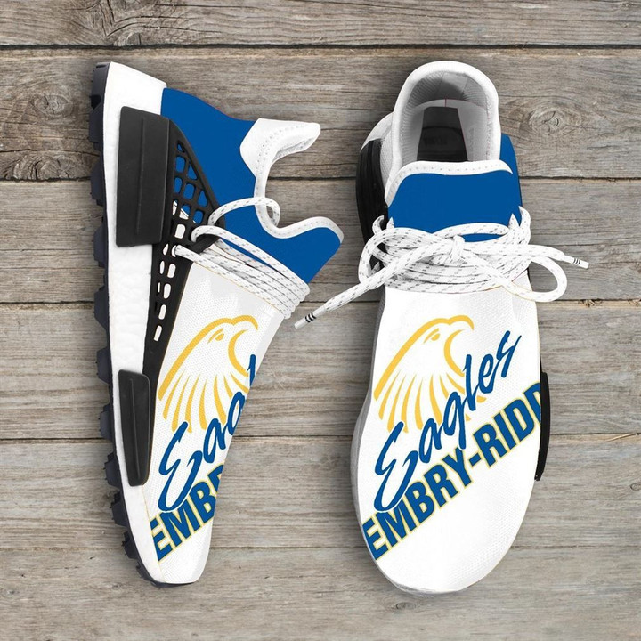 Embry-riddle Eagles Ncaa Nmd Human Race Sneakers Sport Shoes Running Shoes