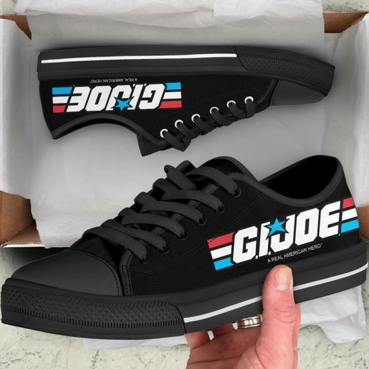 Gi Joe Low Top Logo Shoes For Women, Shoes For Men Custom Shoes Shoes20937