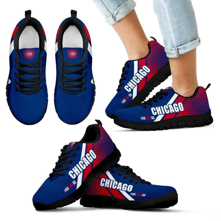 Go Chicago Cubs Sneakers Sneaker Running Shoes For Men, Women Shoes14826