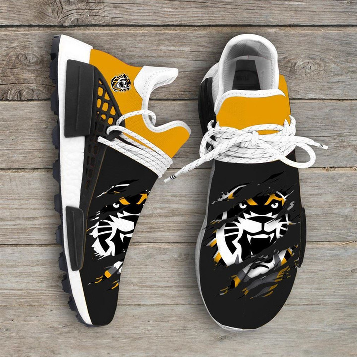 Fort Hays State Tigers Ncaa Sport Teams Nmd Human Race Sneakers Shoes