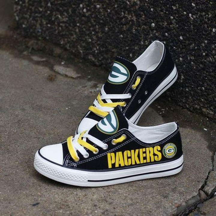 Green Bay Packers Nfl Football Low Top Shoes For Women, Shoes For Men Custom Shoes Shoes22228