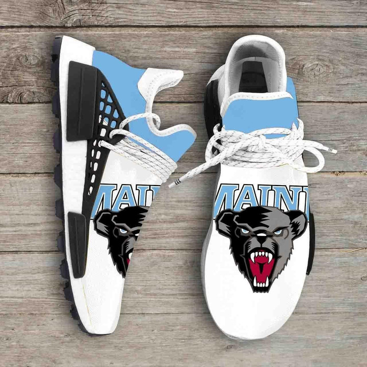 Maine Black Bears Ncaa Nmd Human Race Sneakers Sport Shoes Trending Brand Best Selling Shoes 2019 Shoes24606