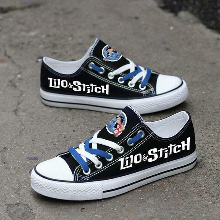 Lilo & Stitch Low Top Shoes For Women, Shoes For Men Custom Shoes Shoes22224
