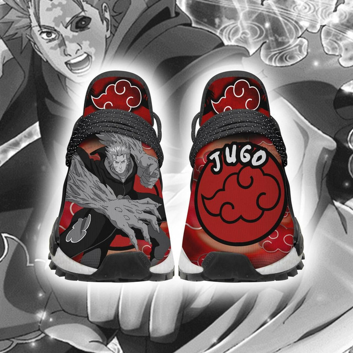 Akatsuki Jugo Nmd Sneakers Costume Naruto Anime Shoes Shoes594