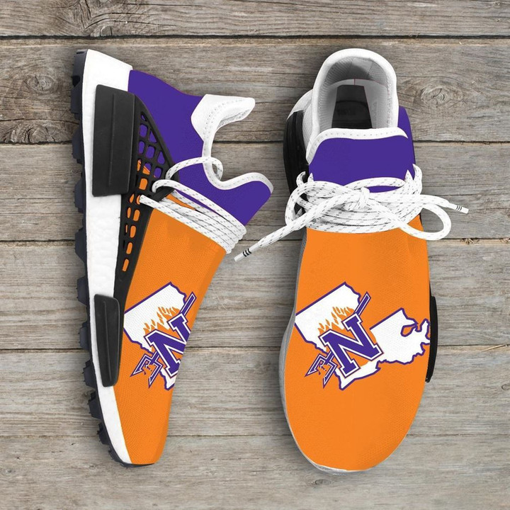 Northwestern State Demons Ncaa Nmd Human Race Sneakers Sport Shoes Running Shoes