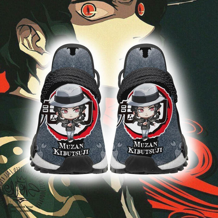 Muzan Kibutsuji Nmd Shoes Custom Demon Slayer Anime Sneakers Shoes616
