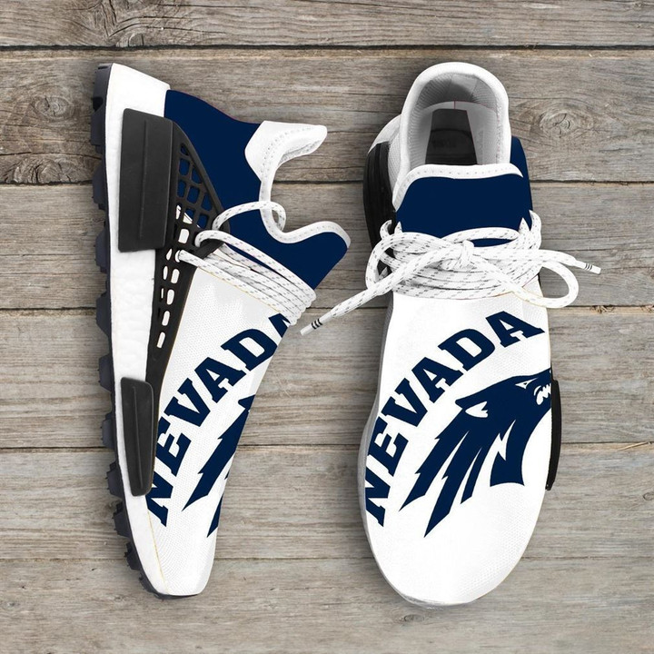 Nevada Wolf Pack Ncaa Nmd Human Race Sneakers Sport Shoes Running Shoes